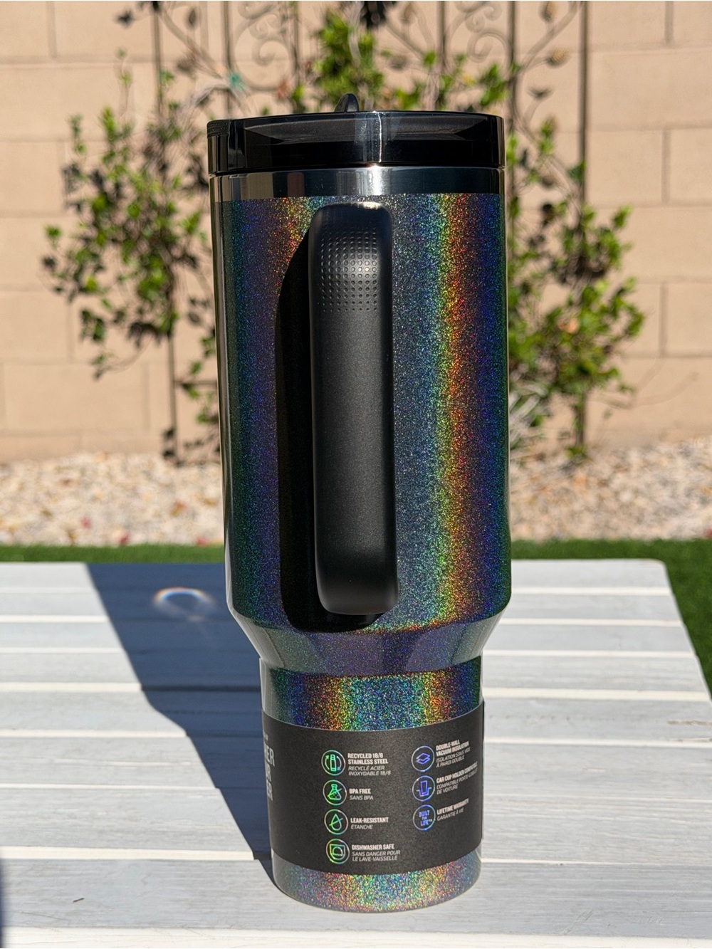 Midnight Glitz 40oz Protour Quencher - Picture 5 of 9